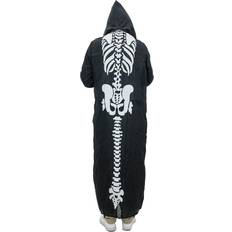 Europalms Halloween Kostüm Skelett-Umhang