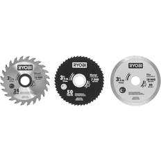 3-3/8 in. Multi-Material Saw Replacement Blade Set (3-pack)