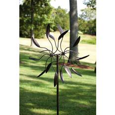 Magic Sand Evergreen Kinetic Garden Art, Twirler Multi