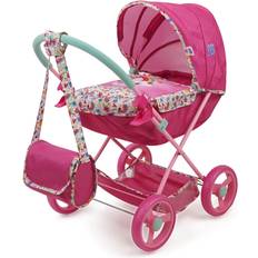 Dolls & Doll Houses Baby Alive Deluxe Pink Rainbow Classic Doll Pram Multi Multi