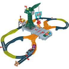 Togsett Mattel Thomas & Friends Talking Cranky Delivery Train Set