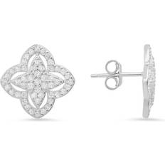 NEW (2) Giani Bernini Cubic Zirconia Leverback & Post Earrings