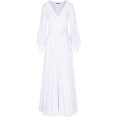 MEGHAN LA Lilypad Maxi Dress - White