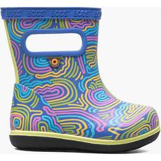 Boots Bogs Skipper II Cloud Geo Rain Kids Royal Mult 10K