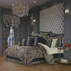 Five Queens Court New York Monte Carlo 4 Bedspread Blue