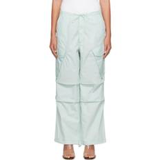 Gold - Women Pants Agolde Blue Ginerva Cargo Pants