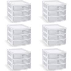 Furniture MQ 7 D Clear 6-Pack Chest of Drawer