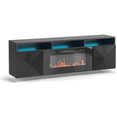 Electric fireplace tv wall Meble Furniture Giza EF TV Bench