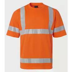 Top Swede 16800502003 Modell 168 Warnschutz T-Shirt, klasse 2, Orange, Größe