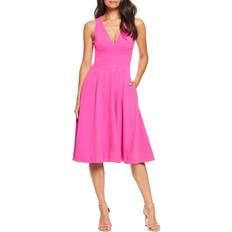 Dress The Population Catalina Dress - Bright Fuchsia