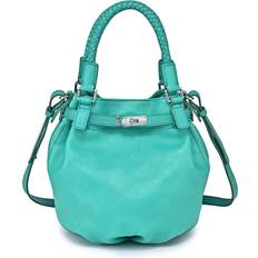 Old Trend Pumpkin Bucket Bag - Aqua