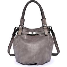 Old Trend Pumpkin Bucket Bag - Grey