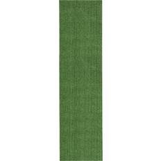 Ottomanson Evergreen Green 31x118"