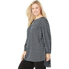 Blouses Catherines Liz&me women's plus liz&me keyhole top