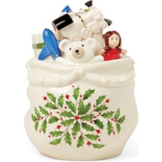 Biscuit Jars Lenox Holiday Dimension Figural Cookie Biscuit Jar