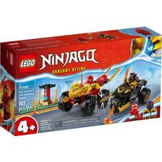 Ninjas Bauspielzeuge Lego Ninjago Kai & Rass Car & Bike Battle 71789