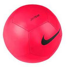 Nike Pitch Team Soccer Ball Bright Crimson