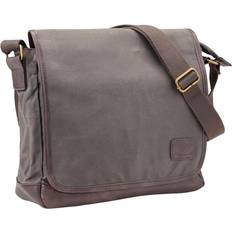 Pride & Soul Reckless Messenger Bag - Grey/Brown