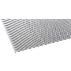 Kunststoff-Wellplatten Gutta Polycarbonat-Doppelstegplatte 300 10 klar
