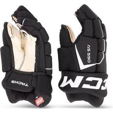 CCM Ice Hockey CCM Junior Tacks AS550 Hockey Gloves Black/White