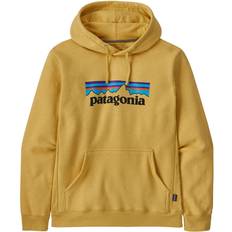 Gule - L Gensere Patagonia P-6 Logo Label Uprisal Hoody surfboard yellow unisex 2023 Midlayer, Shirts & Tops