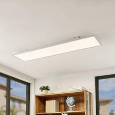 Lindby Beleuchtung Lindby Quais LED-Panel Deckenfluter