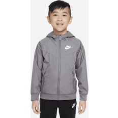 Nike Girls Jackets Children's Clothing Nike Boys sportswear grey windrunner jacket 5-6yr olds