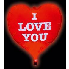 Text- & Themenballons TIB Heyne Folienballon LED-Gigaloon HERZ I love you