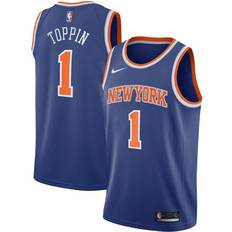 RJ Barrett New York Knicks Fanatics Authentic Autographed Deluxe Framed  Nike Black 2020-21 City Edition Swingman Jersey