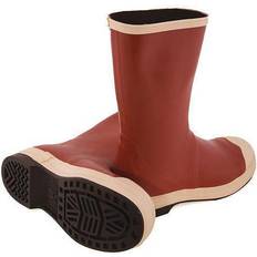 Safety Rubber Boots Tingley MB922B Men's Steel Rubber Boot, Brick Red