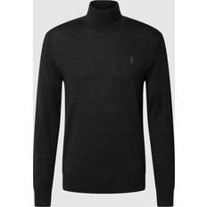 Herre - L - Pologensere - Ull Polo Ralph Lauren Washable Wool Turtleneck Sweater Man Turtleneck Black Wool