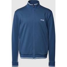 Hugo Boss Herre Ytterklær Hugo Boss Men's Tracksuit Jacket Open Blue