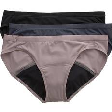 Hanes Comfort Bikini Period Underwear 3-pack - Assorted