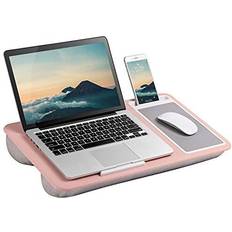 Laptop Stands LapGear home office desk for 15.6" laptop pink blush