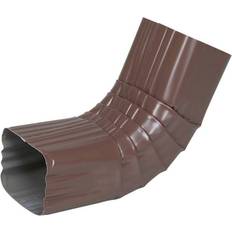 Amerimax Brown 3 H X 4 in. W X 11.5 L Aluminum A Gutter Elbow