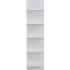 Danya B Vertical Column White Wall Shelf 11.8"
