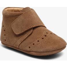 Lauflernschuhe bisgaard Skindsko Petit Camel Leder-Krabbelschuhe