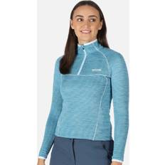 Regatta womens yonder half-zip lightweight fleece blue