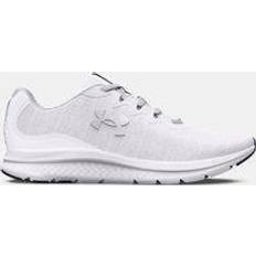 Under Armour Damen Schuhe Under Armour Charged Impulse Knit Laufschuhe Damen white/white/metallic silver