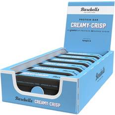 Barebells Protein Bars Creamy Crisp - 12 Count, 1.9oz Bars - Protein Snacks  with 20g of High Protein