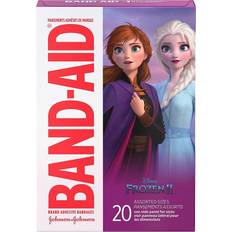 Plasters Band-Aid Brand Adhesive Bandages Featuring Disney Frozen 20-pack