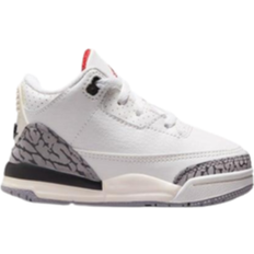 Nike Air Jordan 3 Retro TD - Summit White/Black/Cement Grey/Fire Red