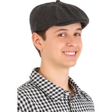 Caps Adult Newsboy Hat Black/Gray