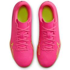 Nike Jr. Mercurial Vapor 14 Club FG/MG Volt/Bright Crimson Kids