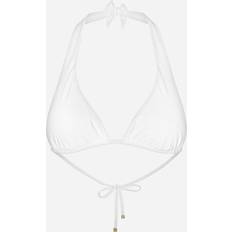 Dolce & Gabbana Beachwear Triangel-Bikinitop WEISS female