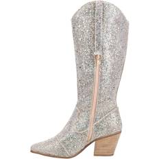 Silver Ankle Boots Matisse Nashville Rhinestone Western Boots Nude