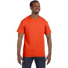 Clothing Jerzees Dri-Power Mens Active Pocket T-Shirt Burnt Orange
