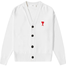 AMI Friend of Heart Cardigan - White/Red