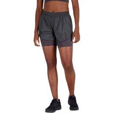 New Balance Women's Impact Run AT 3 Inch 2-in-1 Short - Blacktop