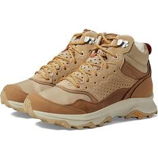 Merrell Women Hiking Shoes Merrell Speed Solo Mid WP Tobacco/Gold Women's Shoes Gold